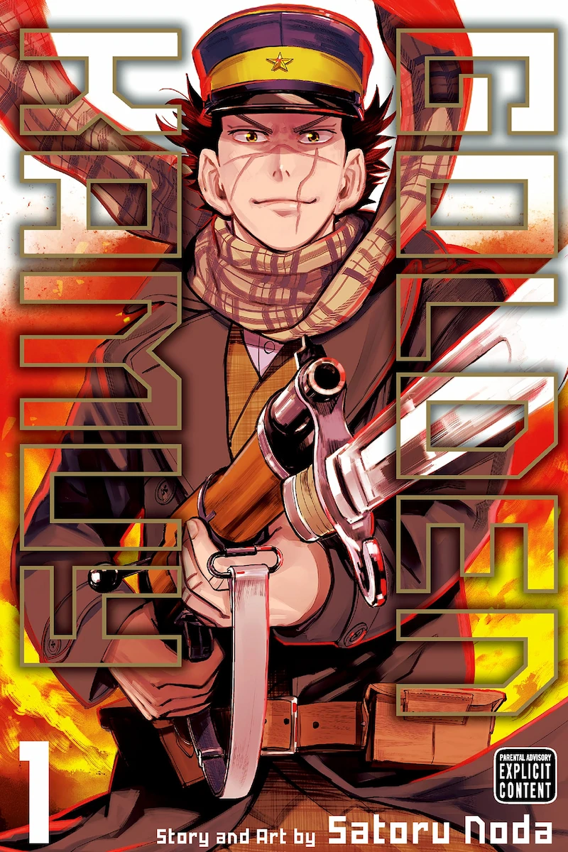 Cover of the manga series Golden Kamuy