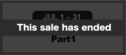 August Offer promotion
