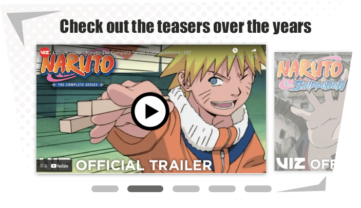 Video teaser thumbnail for the manga Naruto.