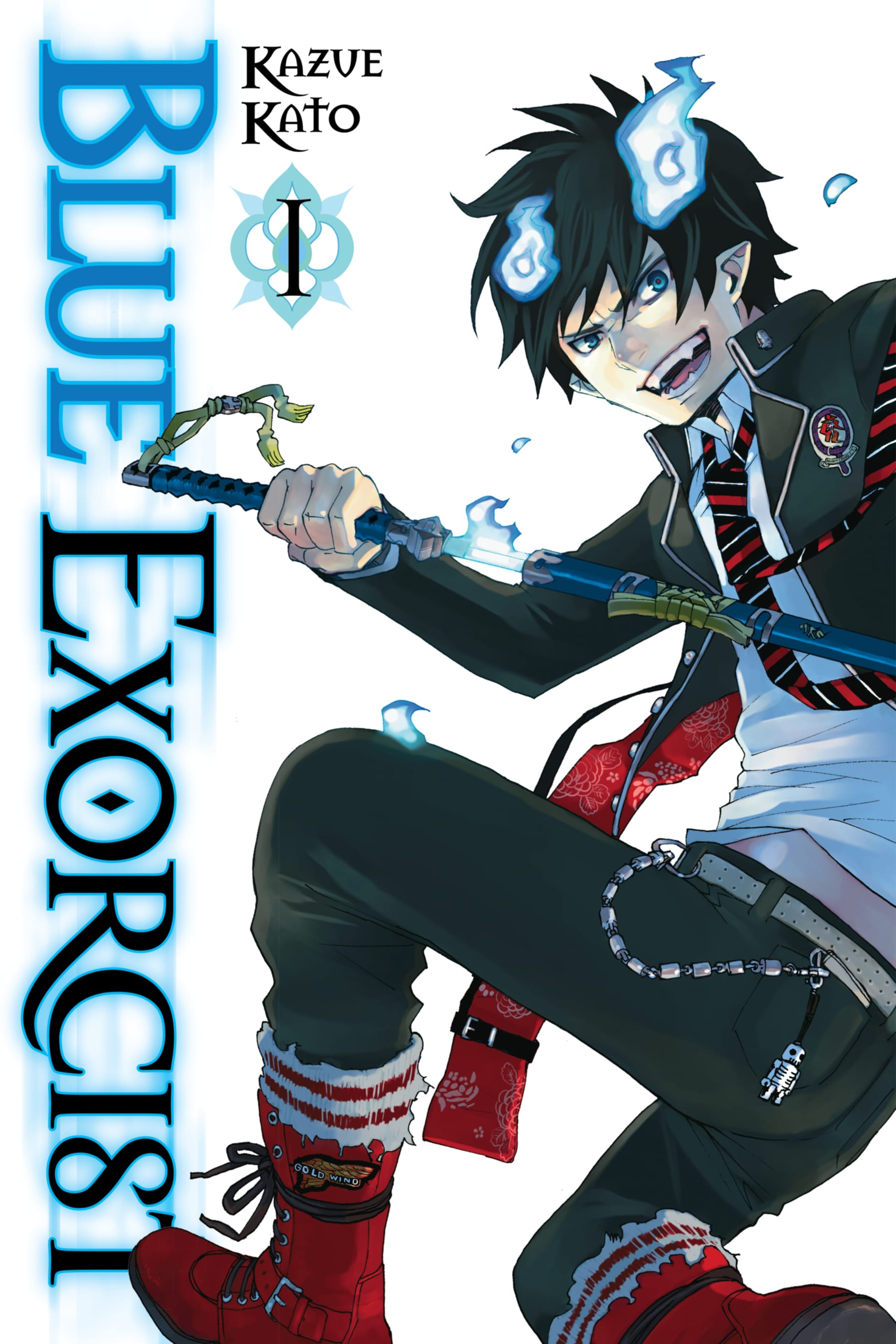 Cover of Blue Exorcist manga.