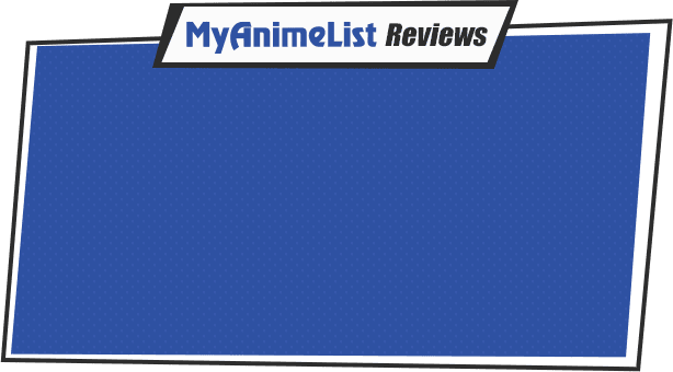 MyAnimeList Reviews decorative background.