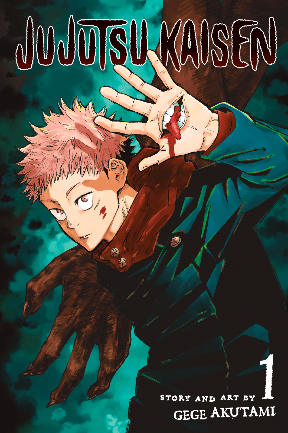Cover of Jujutsu Kaisen manga.