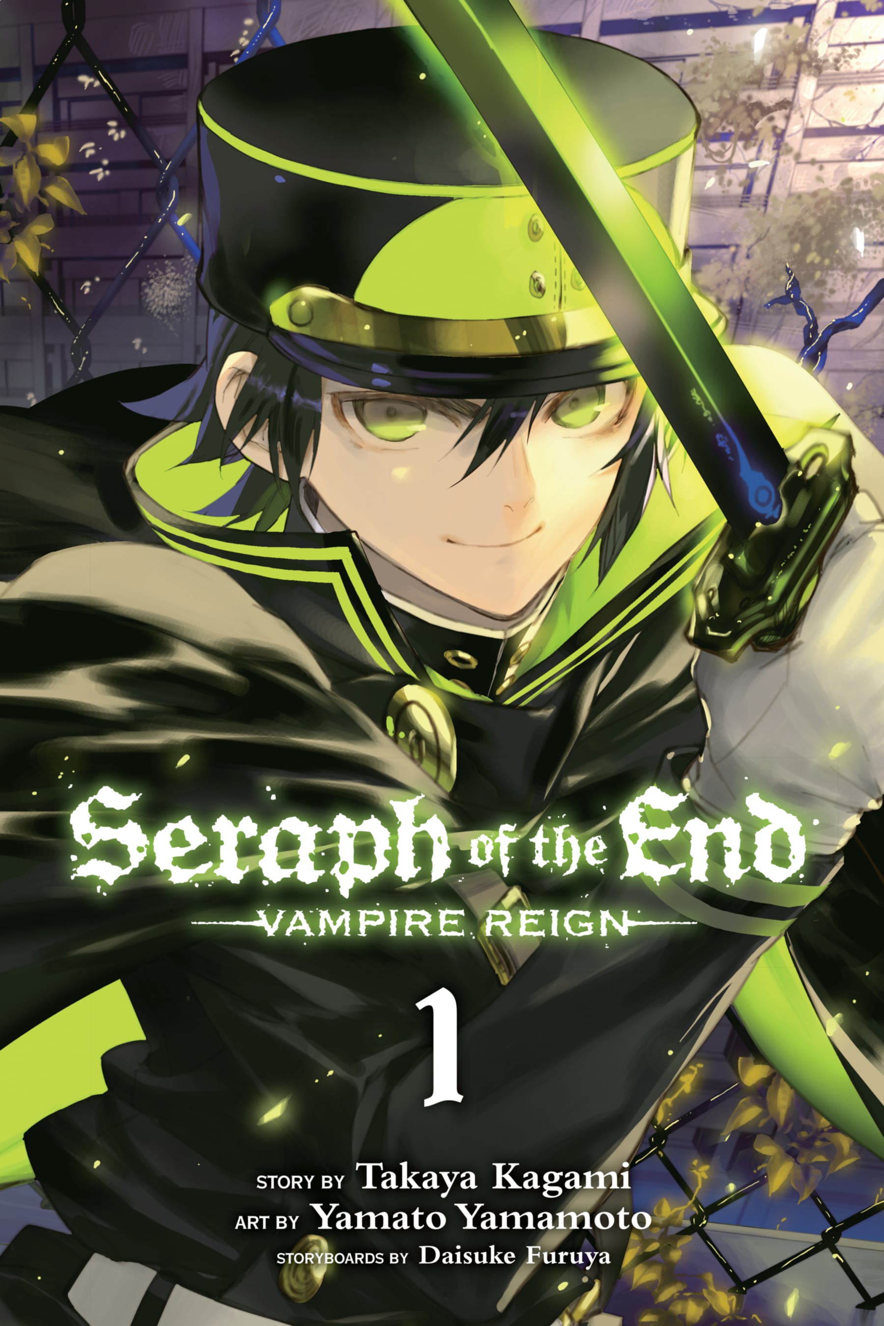Cover of Seraph of the End manga.